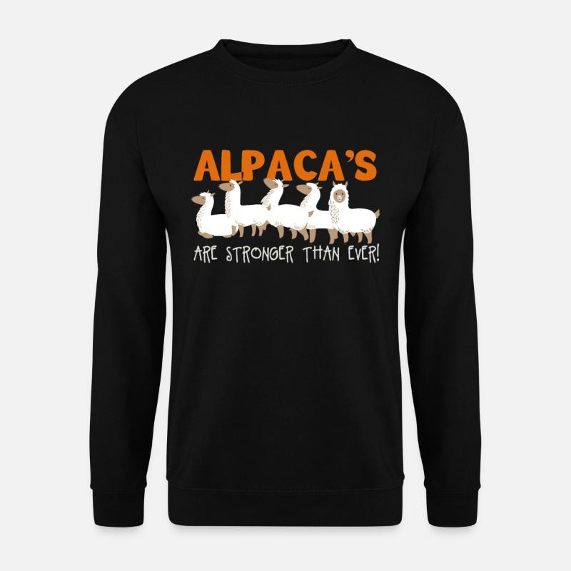 Alpaca Alpacas Alpaca Alpacas - Unisex Sweatshirt - black