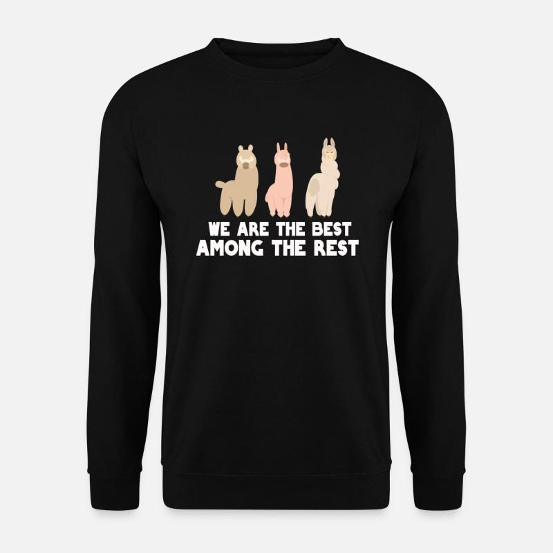 Alpaka Alpaka - Unisex Pullover - Schwarz