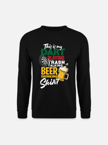 Dart Hobby Beer - Unisex Sweatshirt - black
