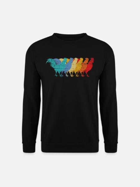 Chicken chickens - Unisex Sweatshirt - black