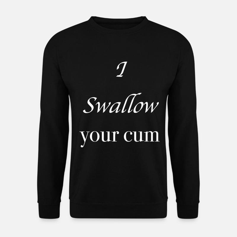swallow sperm - Unisex Sweatshirt - black