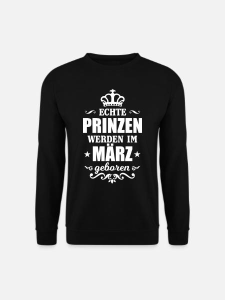 Prinzen im März - Unisex Pullover - Schwarz