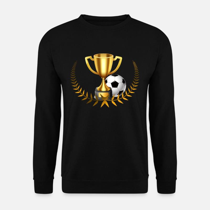Équipe de soccer vainqueur de la coupe - Sweat-shirt Unisexe - noir