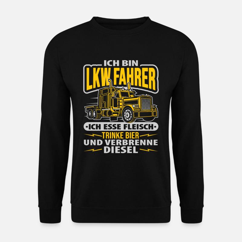 LKW - Unisex Pullover - Schwarz