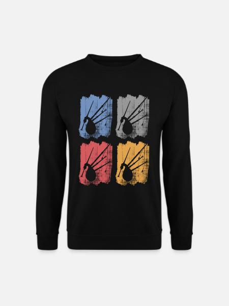 Cornemuse - Sweat-shirt Unisexe - noir