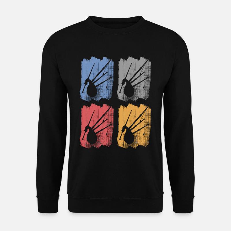Bagpipes - Unisex Sweatshirt - black