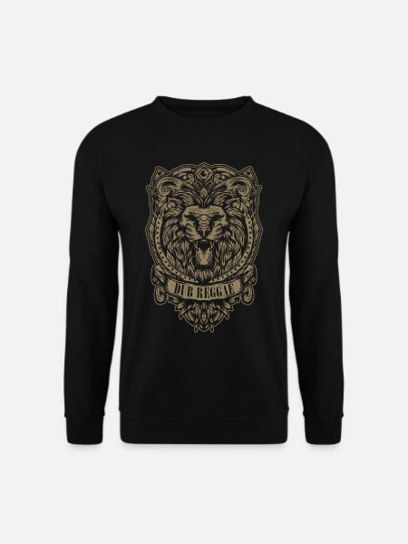 dub reggae musique - Sweat-shirt Unisexe - noir