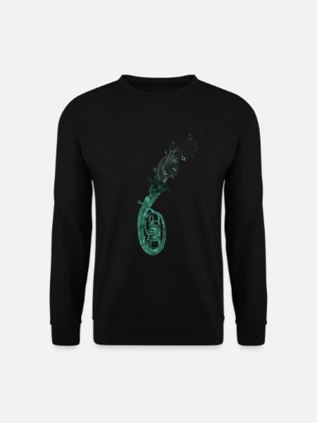 tenorhorn - Unisex Pullover - Schwarz