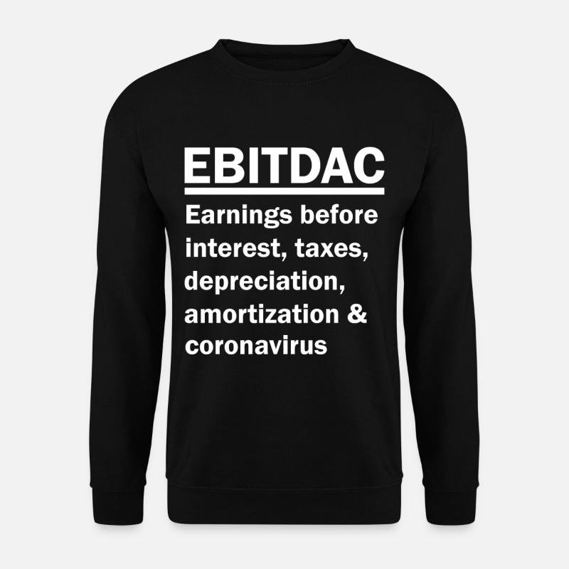 EBITDAC EBITDA - Unisex Sweatshirt - black