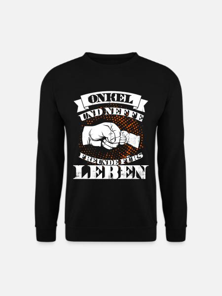 onkel und neffe - Unisex Pullover - Schwarz
