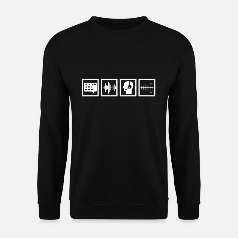 Cooles Amateurfunk Funkamateur Funker HAM Geschenk - Unisex Pullover - Schwarz