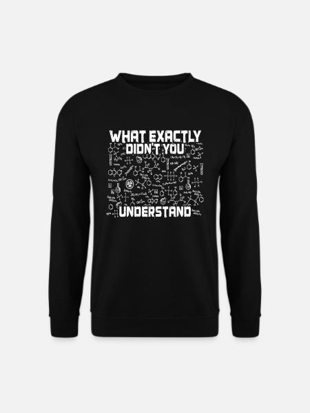 Chemiker - Unisex Pullover - Schwarz