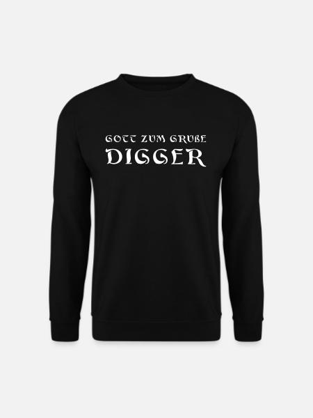 Mittelalter Spruch in modernen slang - Lustig - Unisex Pullover - Schwarz