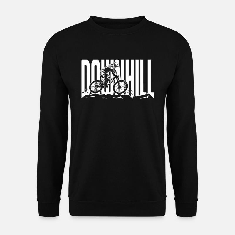 downhill - Sweat-shirt Unisexe - noir