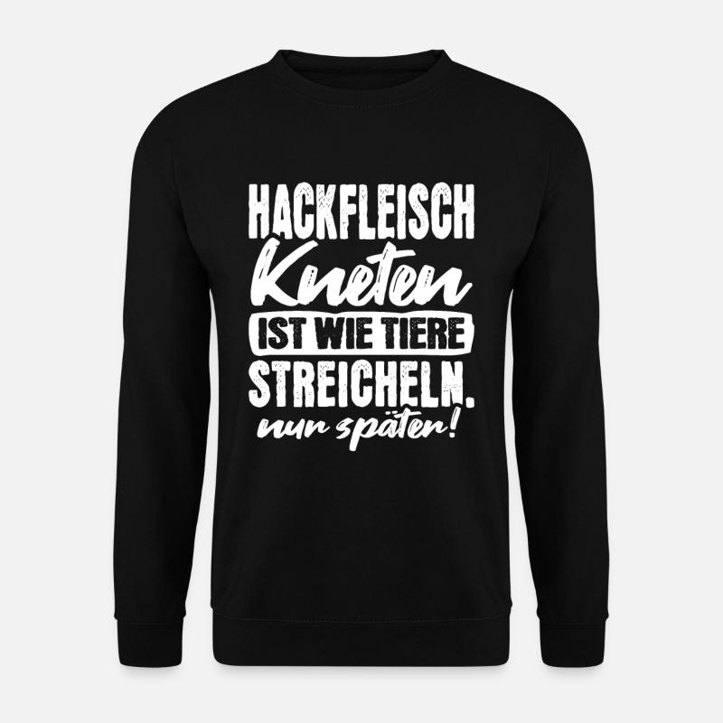 Fleischer Metzger - Unisex Pullover - Schwarz