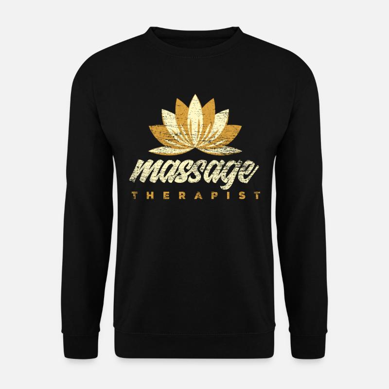 Massage therapist gift job - Unisex Sweatshirt - black