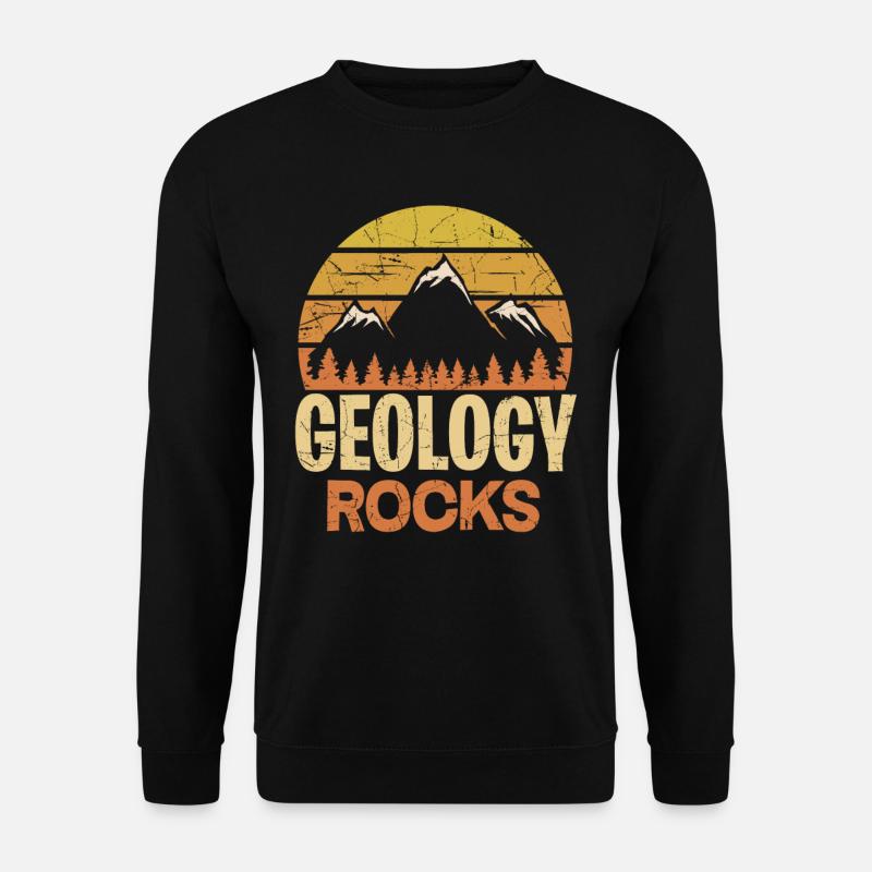 Géologues Sciences naturelles - Sweat-shirt Unisexe - noir