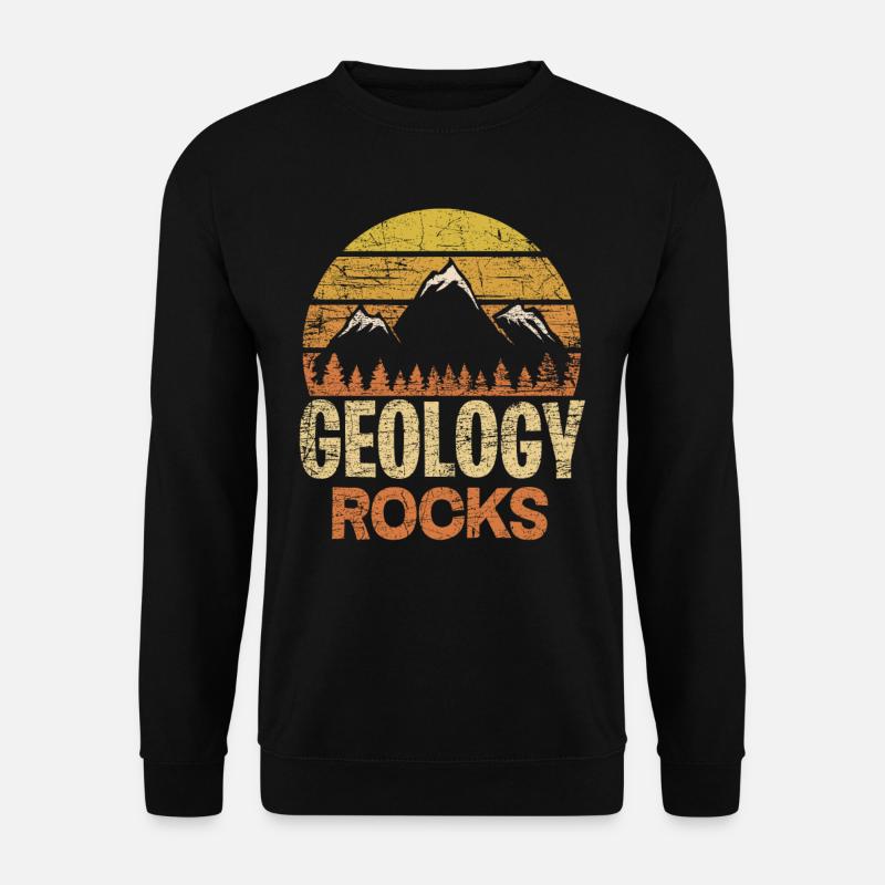 Geologist pun - Unisex Sweatshirt - black