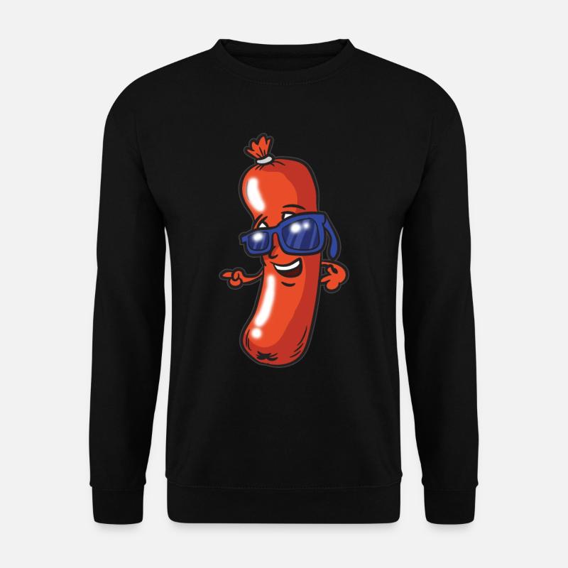 Sucuk Wurst - Unisex Pullover - Schwarz