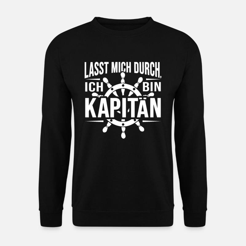 Kapitän - Unisex Pullover - Schwarz