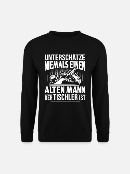 Tischler Holz Zunft Holzmechaniker Schreiner - Unisex Pullover - Schwarz
