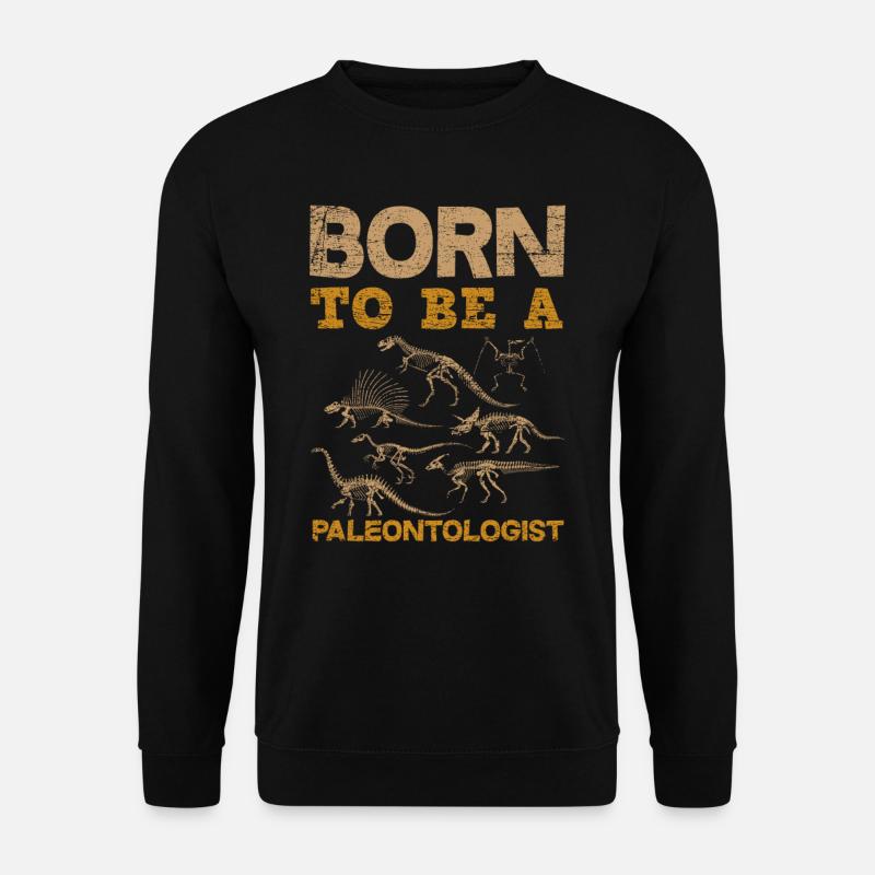 Paläontologe Forschung - Unisex Pullover - Schwarz