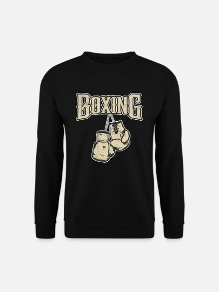 Boxhandschuhe - Unisex Pullover - Schwarz