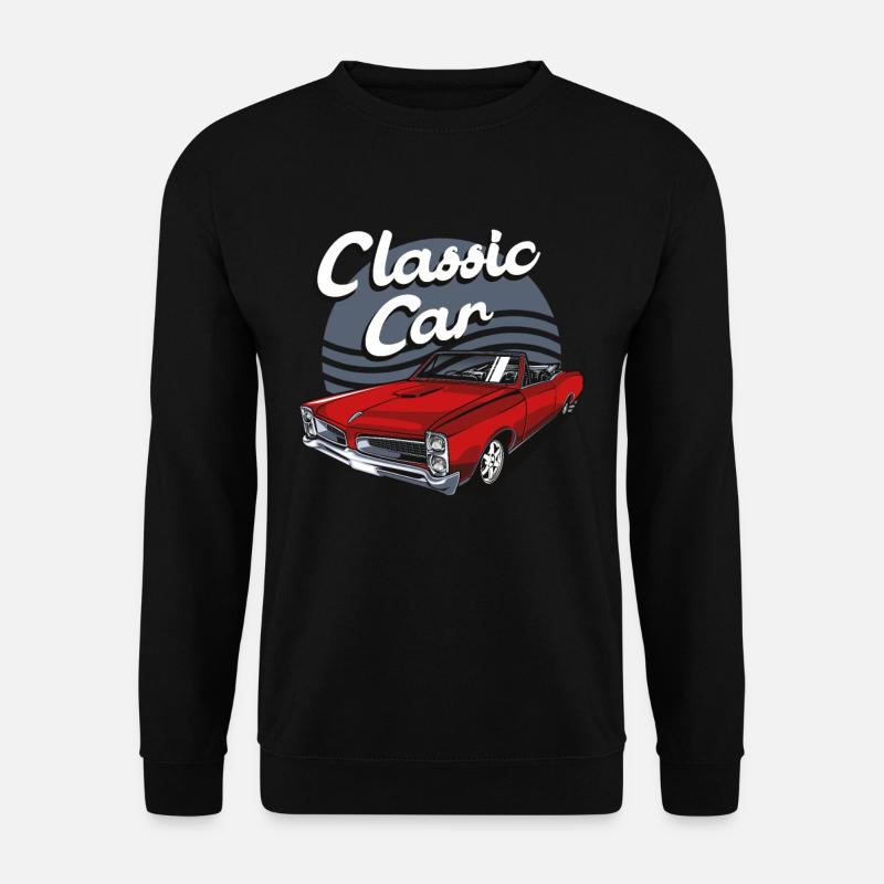 Classic Car - Unisex Pullover - Schwarz