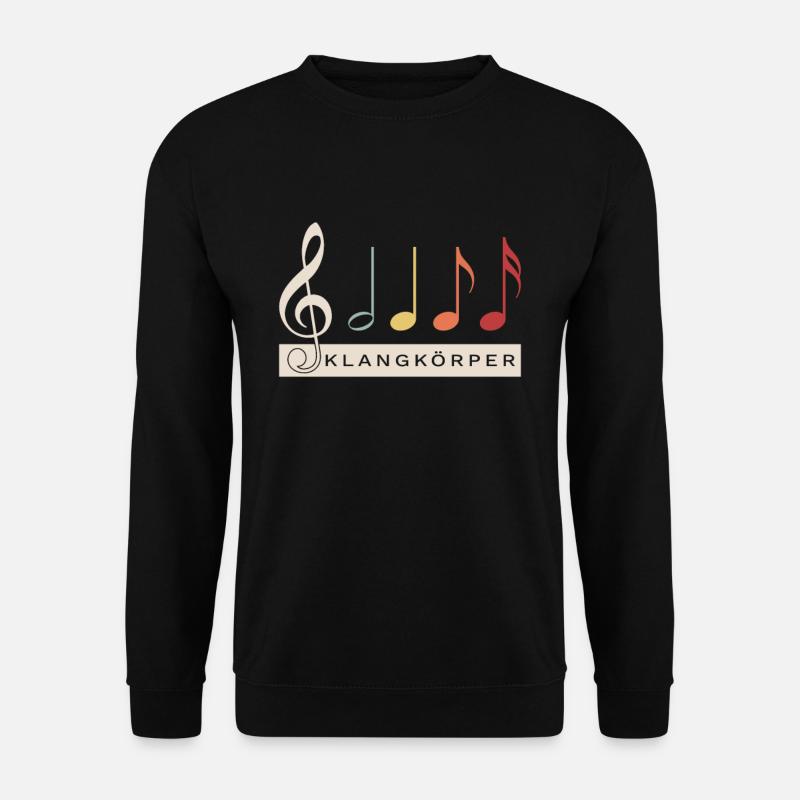 Orchestra Choir Orchestra Retro - Unisex Sweatshirt - black