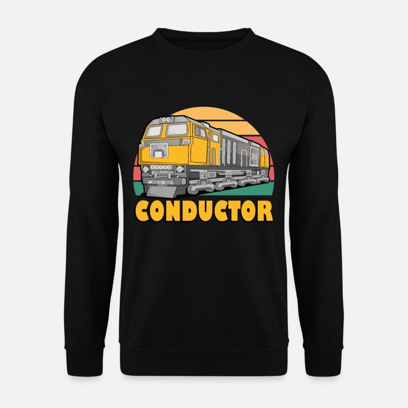 Zugführer - Unisex Pullover - Schwarz