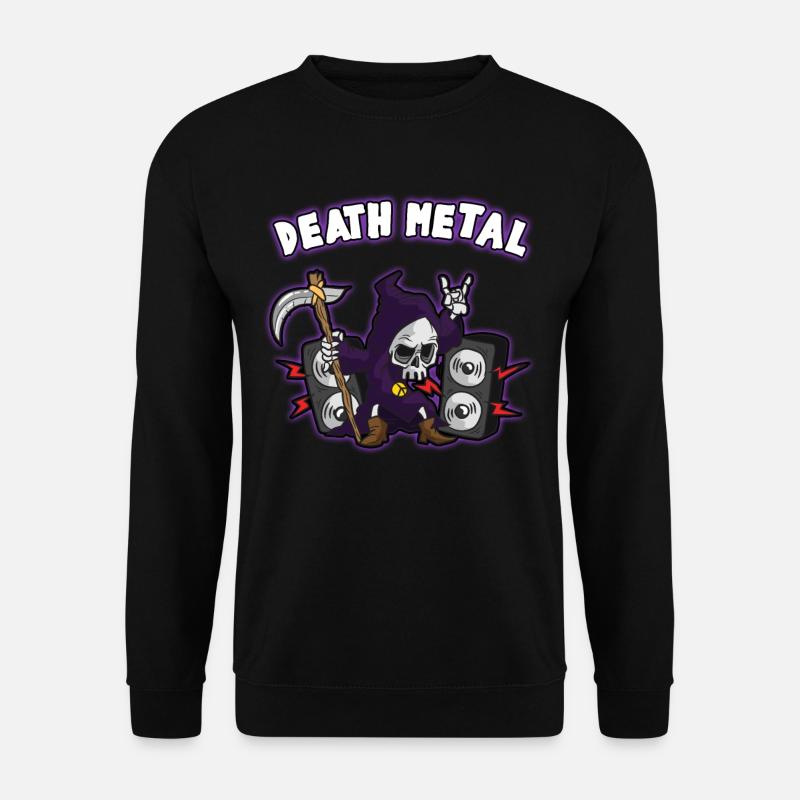 DEATH METAL - Unisex Pullover - Schwarz