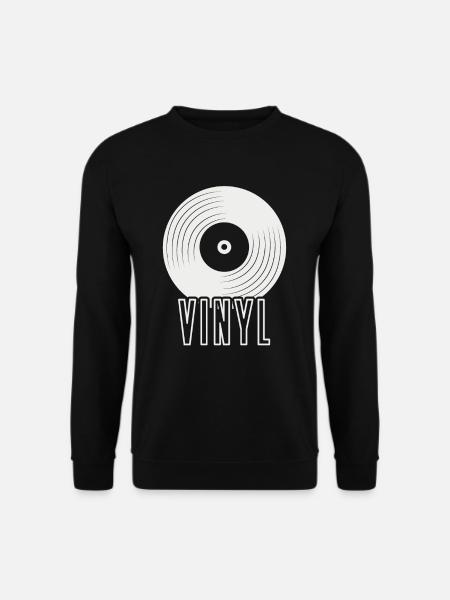 vinyle - Sweat-shirt Unisexe - noir