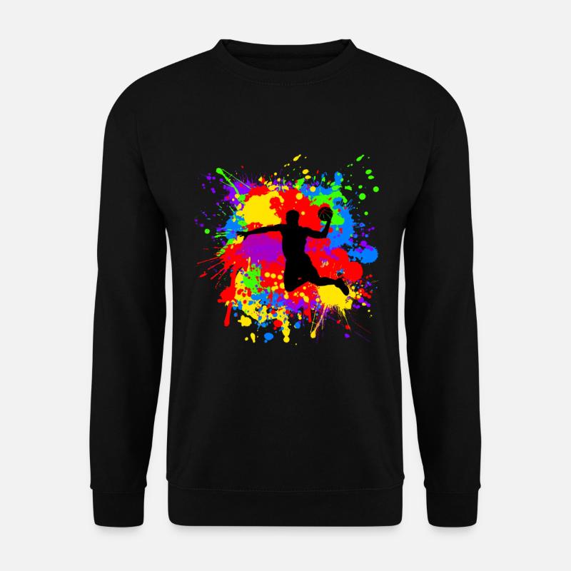cooler Handballer für Handball Spieler & Profis - Unisex Pullover - Schwarz