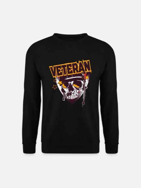 Vétéran de l’armée - Sweat-shirt Unisexe - noir