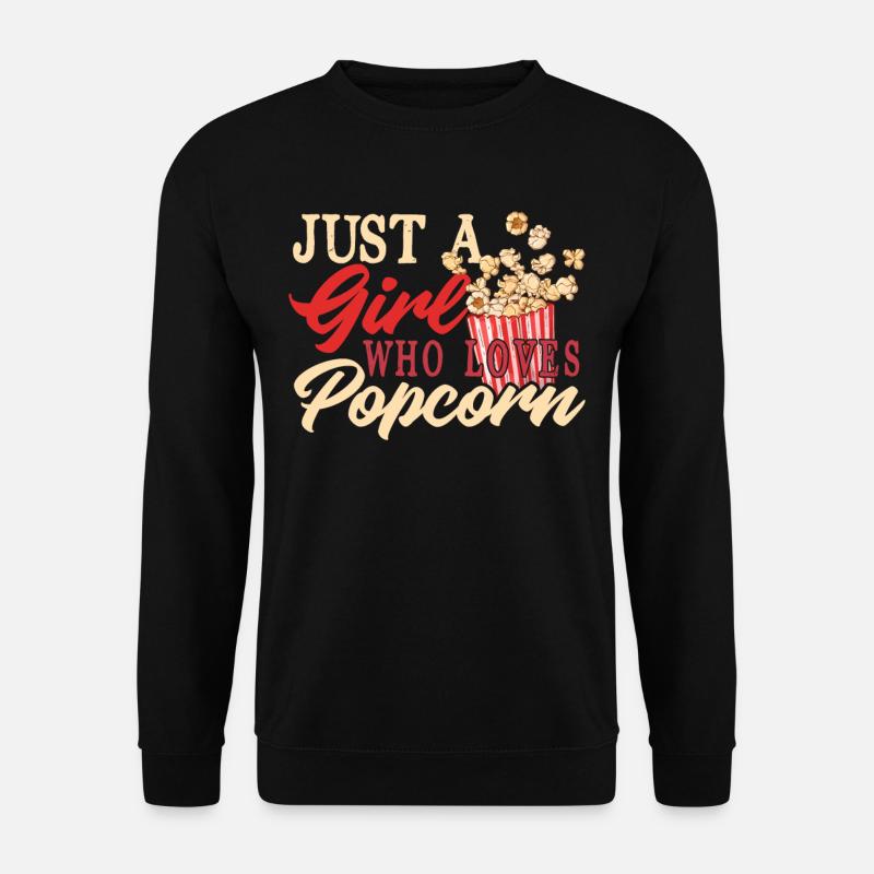 Femme pop-corn - Sweat-shirt Unisexe - noir