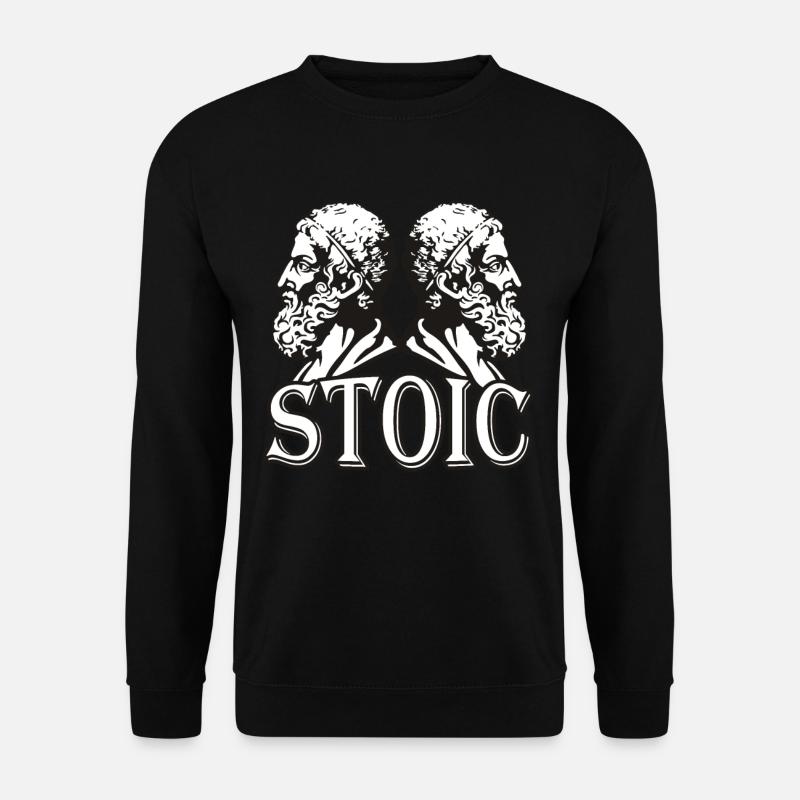Stoic philosopher - Unisex Sweatshirt - black