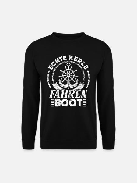 Boot Bootsführer - Unisex Pullover - Schwarz