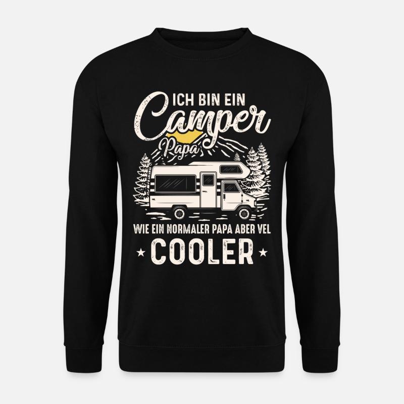 Camper Dad Cool - Unisex Sweatshirt - black