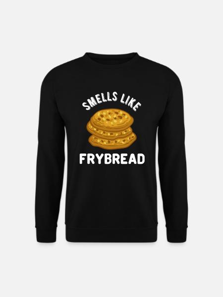 Langos Langosch Ungarisch Snack - Unisex Pullover - Schwarz