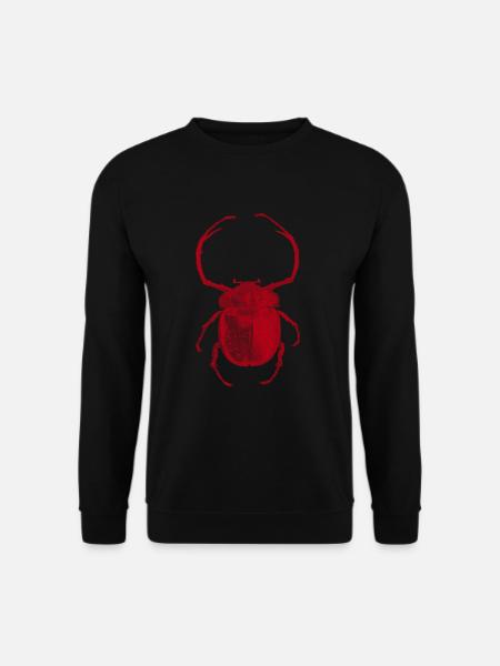insecte rouge - Sweat-shirt Unisexe - noir