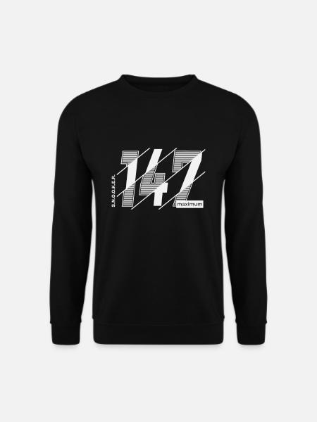 Snooker Frame 147 Maximum Gift - Unisex Sweatshirt - black