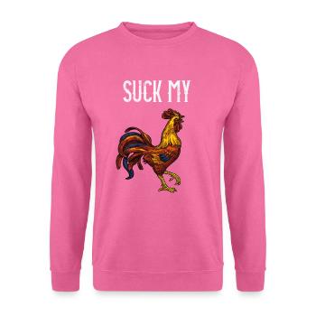 Suce ma bite - Sweat-shirt Unisexe - rose - Devant