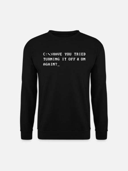 Programmierer Entwickler Informatiker Geek - Unisex Pullover - Schwarz