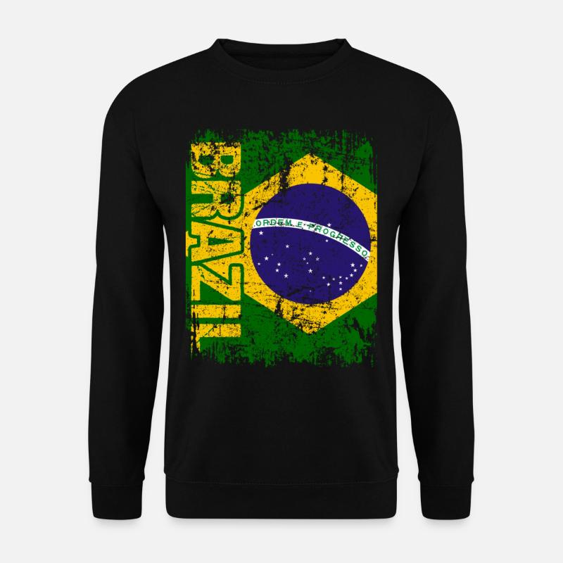 Brazil - Unisex Pullover - Schwarz