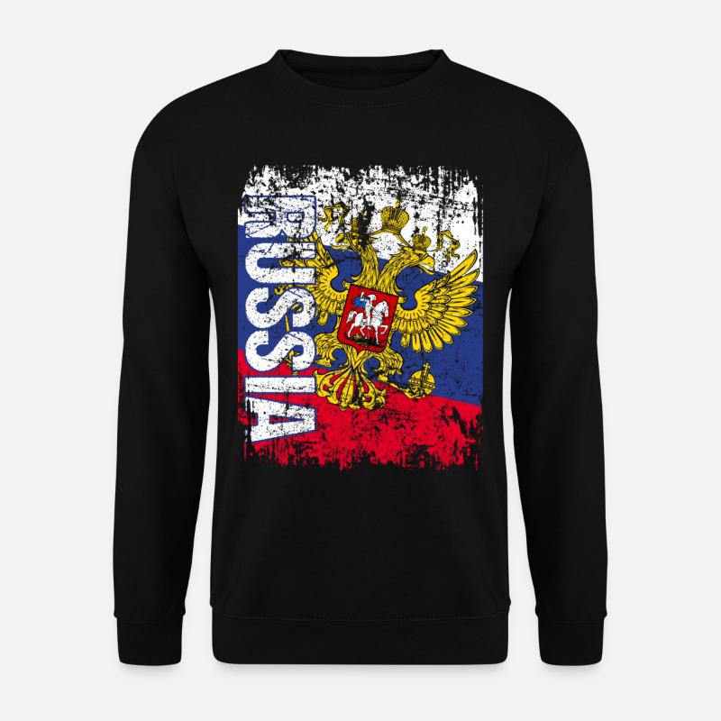 Russia - Unisex Sweatshirt - black