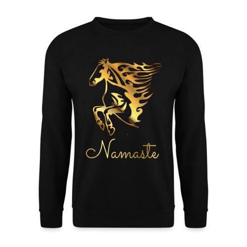 Namaste Horse On Fire - Unisex Pullover