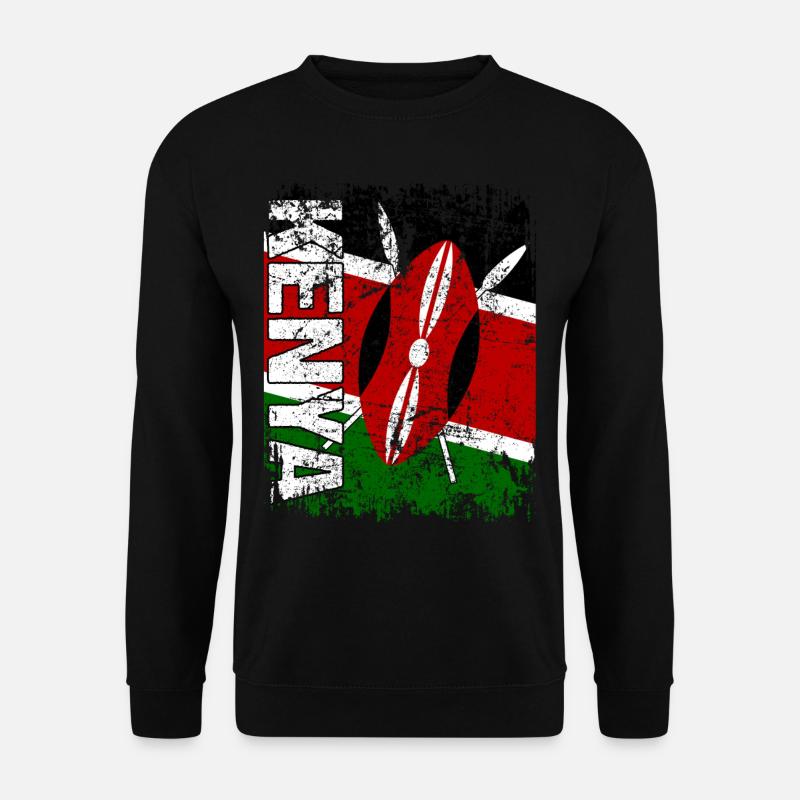 Kenya - Unisex Pullover - Schwarz