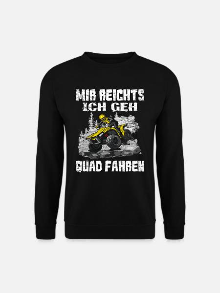 Quad Quadfahrer - Unisex Pullover - Schwarz