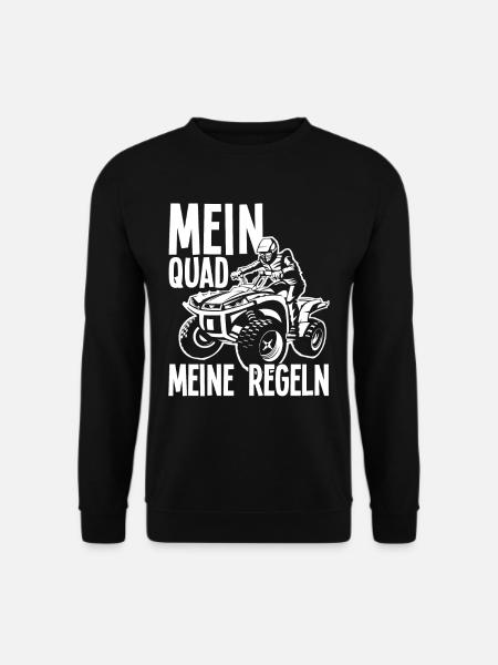 Quad Quadbeistzer Motorrad - Unisex Pullover - Schwarz