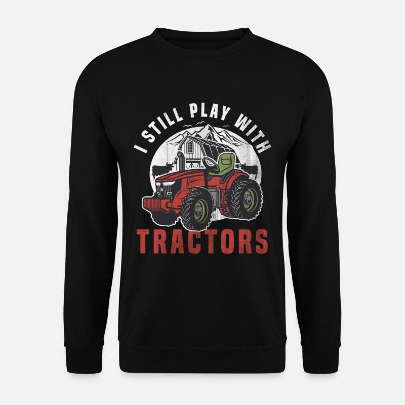 Tractors - Unisex Sweatshirt - black